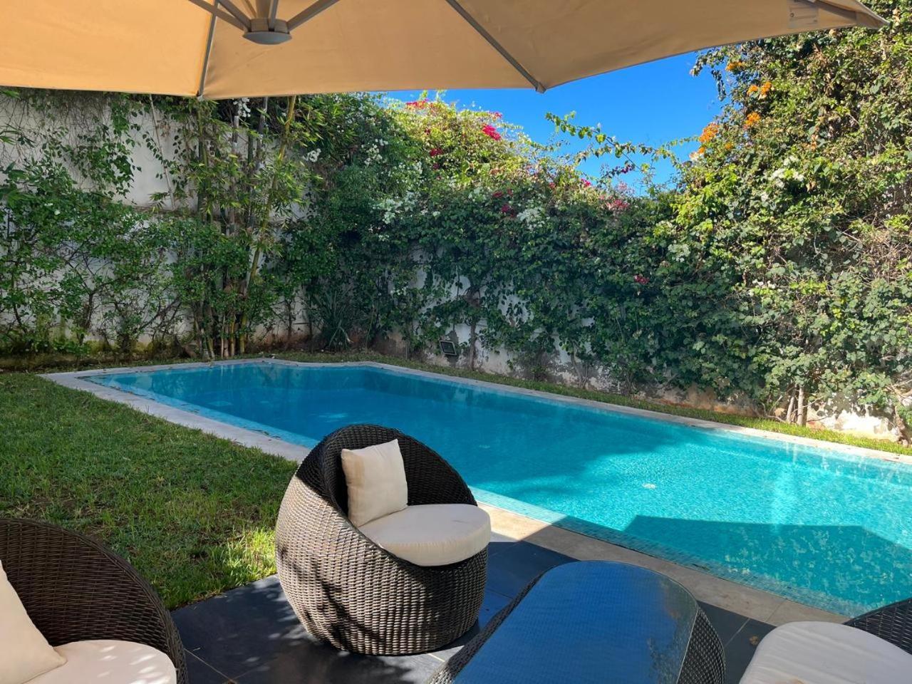 Villa Moderne Avec Piscine, Front De Mer Casablanca Exterior foto